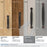 Kane Zinc Oil Rubbed Bronze Cabinet Pull 34
