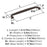 Kane Zinc Oil Rubbed Bronze Cabinet Pull 16
