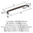 Kane Zinc Oil Rubbed Bronze Cabinet Pull 14