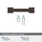 Lintel Zinc Oil Rubbed Bronze Cabinet Pull 19