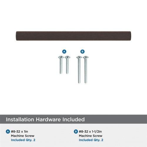 Merced Zinc Oil Rubbed Bronze Cabinet Pull 21