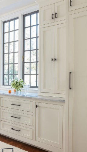 Merced Zinc Oil Rubbed Bronze Cabinet Pull 25