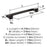 Mulholland Zinc Oil Rubbed Bronze Cabinet Pull 12