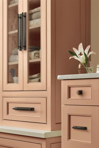 Radius Stainless Steel Oil Rubbed Bronze Cabinet Pull 33