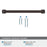 Surpass Zinc Oil Rubbed Bronze Cabinet Pull 18