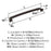 Surpass Zinc Oil Rubbed Bronze Cabinet Pull 14