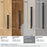 Townsend Zinc Oil Rubbed Bronze Cabinet Pull 18