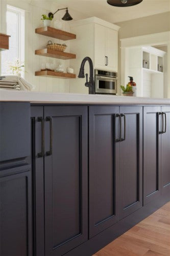Ville Zinc Oil Rubbed Bronze Cabinet Pull 9