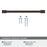 Westerly Zinc Oil Rubbed Bronze Cabinet Pull 22