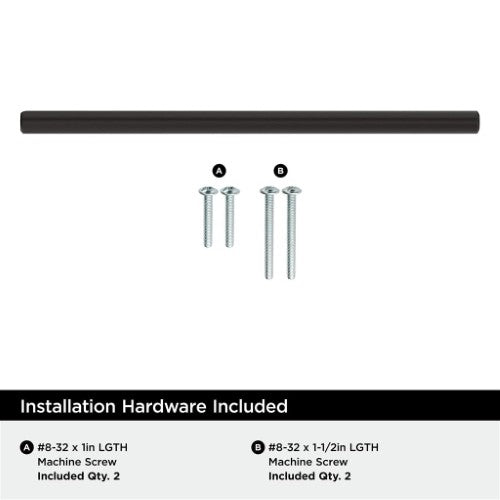 Bar Pulls Carbon Steel Oil Rubbed Bronze Cabinet Pull 40