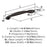 Intertwine Aluminum Oil Rubbed Bronze Cabinet Pull 7