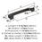 Surpass Zinc Oil Rubbed Bronze Cabinet Pull 11