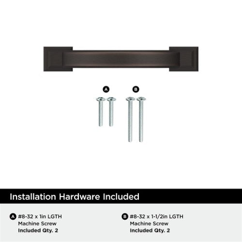 Sheffield Zinc Oil Rubbed Bronze Cabinet Pull 9