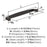 Franklin Zinc Oil Rubbed Bronze Cabinet Pull 8