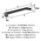 Evolve Zinc Oil Rubbed Bronze Cabinet Pull 8