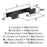 Triomphe Zinc Oil Rubbed Bronze Cabinet Pull 5