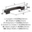 Incisive Zinc Oil Rubbed Bronze Cabinet Pull 6