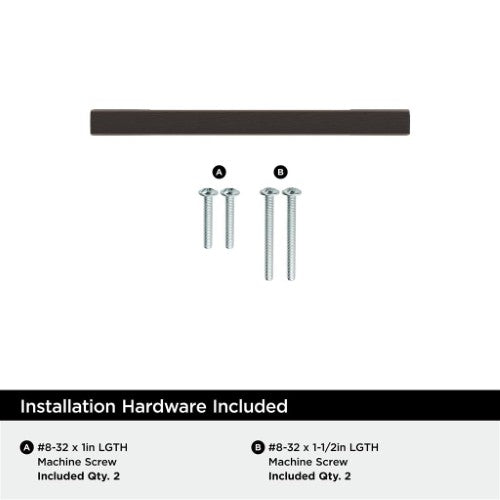 Cityscape Zinc Oil Rubbed Bronze Cabinet Pull 13