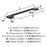 Cityscape Zinc Oil Rubbed Bronze Cabinet Pull 10