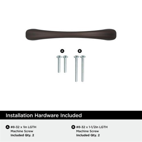 Vaile Zinc Oil Rubbed Bronze Cabinet Pull 9