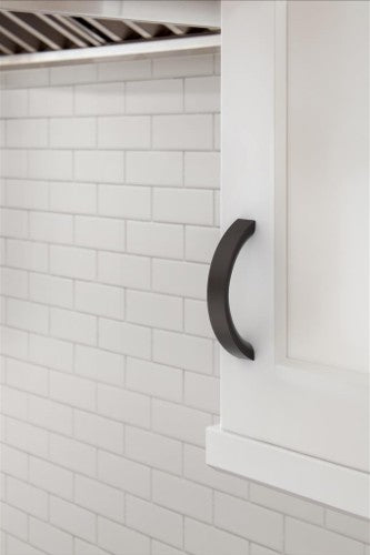 Parabolic Zinc Oil Rubbed Bronze Cabinet Pull 10