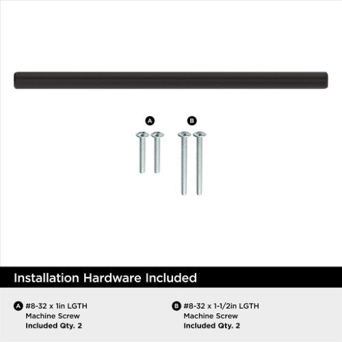 Bar Pulls Carbon Steel Oil Rubbed Bronze Cabinet Pull 37