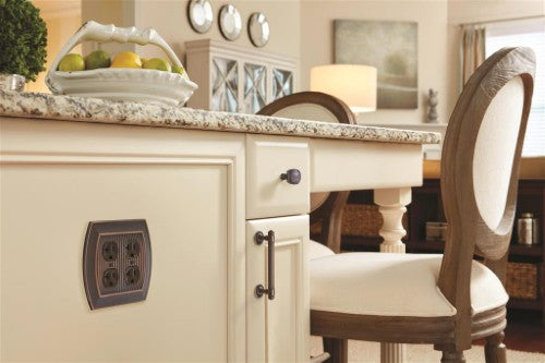 Sea Grass Zinc Oil Rubbed Bronze Cabinet Knob 4