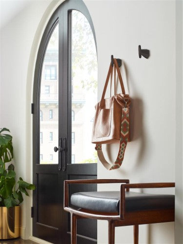 St. Vincent Zinc Oil Rubbed Bronze Hook 6