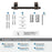 Davenport Zinc & Stainless Steel Oil Rubbed Bronze Toilet Paper Holder 3