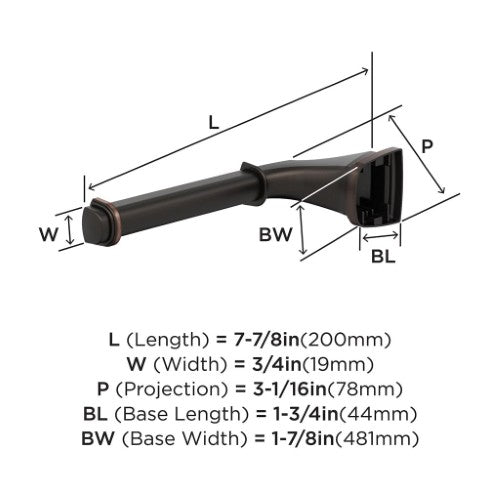 Revitalize Zinc & Stainless Steel Oil Rubbed Bronze Toilet Paper Holder 2