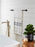 Arrondi Stainless Steel Oil Rubbed Bronze Towel Bar 13