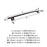 Arrondi Stainless Steel Oil Rubbed Bronze Towel Bar 6