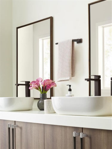 Bronx Zinc & Stainless Steel Oil Rubbed Bronze Towel Bar 11