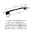 Highland Ridge Zinc & Stainless Steel Oil Rubbed Bronze Towel Bar 3