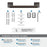 Mulholland Zinc & Stainless Steel Oil Rubbed Bronze Towel Bar 7