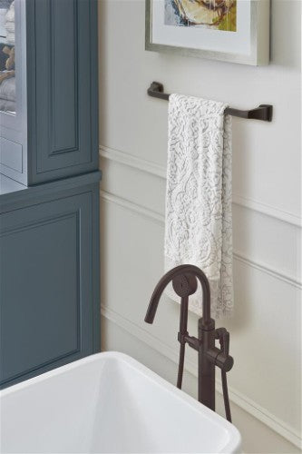 Revitalize Zinc & Stainless Steel Oil Rubbed Bronze Towel Bar 12