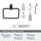 Davenport Zinc & Stainless Steel Oil Rubbed Bronze Towel Ring 3