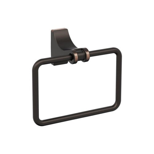 Davenport Zinc & Stainless Steel Oil Rubbed Bronze Towel Ring 1