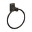 Highland Ridge Zinc & Stainless Steel Oil Rubbed Bronze Towel Ring 1