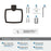 Revitalize Zinc Oil Rubbed Bronze Towel Ring 3