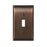 Candler Zinc Oil Rubbed Bronze Wall Plate 1