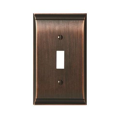 Candler Zinc Oil Rubbed Bronze Wall Plate 1
