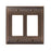 Candler Zinc Oil Rubbed Bronze Wall Plate 1