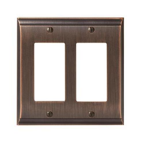 Candler Zinc Oil Rubbed Bronze Wall Plate 1