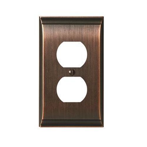 Candler Zinc Oil Rubbed Bronze Wall Plate 1
