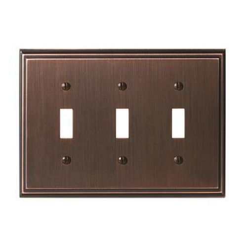 Mulholland Zinc Oil Rubbed Bronze Wall Plate 1