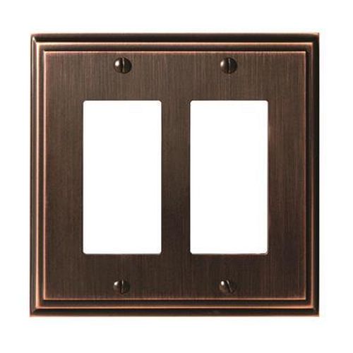Mulholland Zinc Oil Rubbed Bronze Wall Plate 1