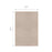 Unique Style Nylon Old Ivory 336 Area Rug Q2396 Textured 3