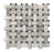 Oriental White Marble Mosaic Polished 1