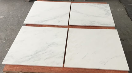 Oriental White Marble Tile Honed 1